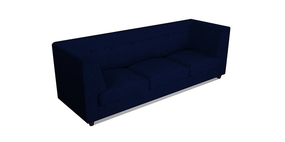 Flamingo Fabric Sofa - Navy Blue